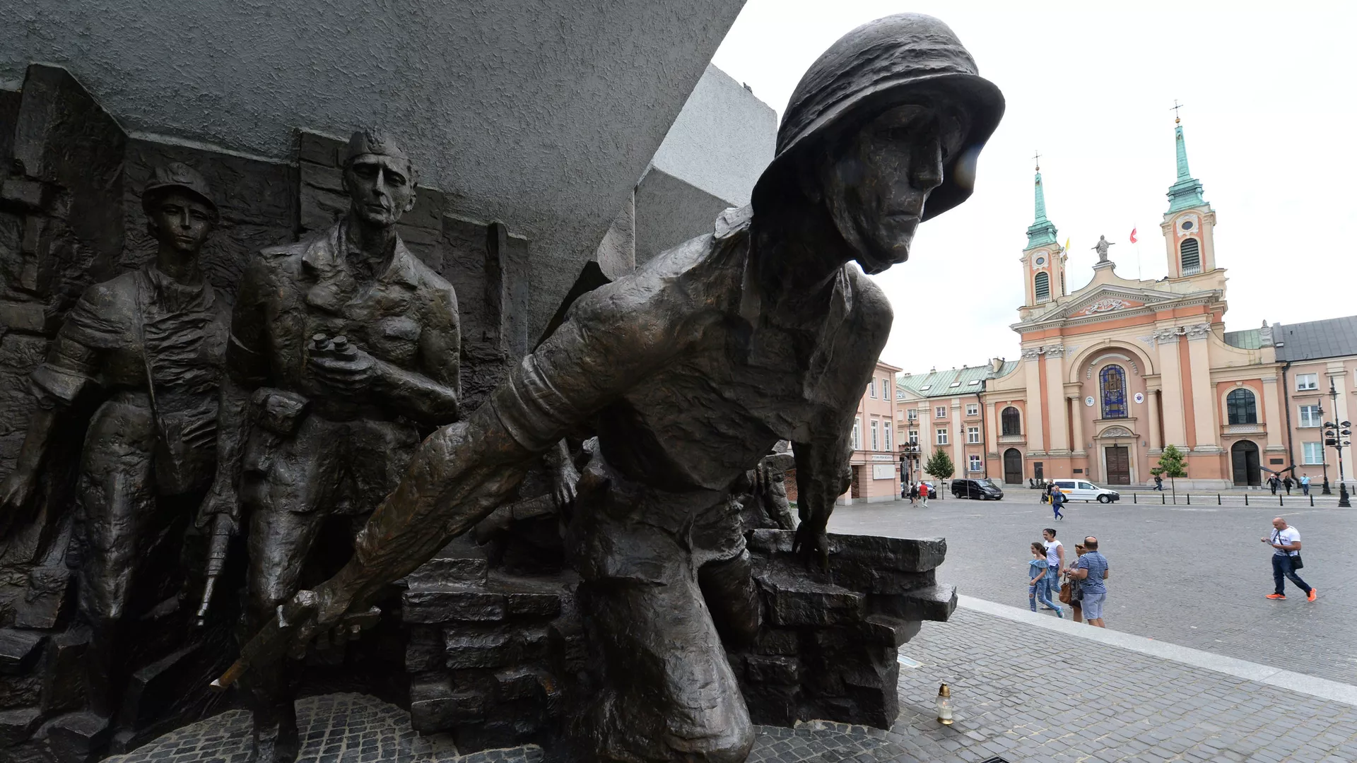 Памятник героям Варшавского восстания 1944 года в Варшаве - РИА Новости, 1920, 19.10.2020