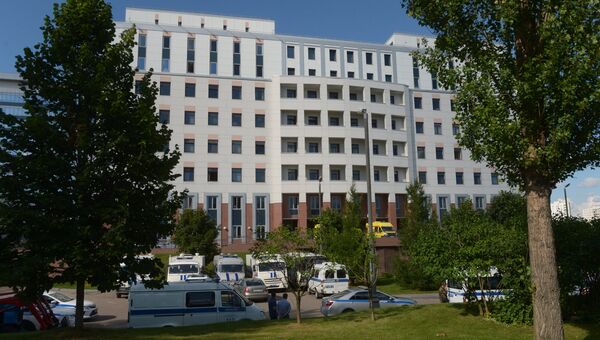 Ситуация у Московского областного суда, в котром произошла перестрелка. 1 августа 2017 Ситуация у Московского областного суда, в котром произошла перестрелка. 1 августа 2017