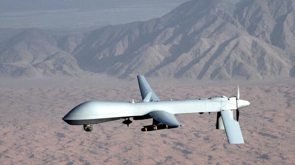 Американский беспилотник MQ-1 Predator Американский беспилотник MQ-1 Predator