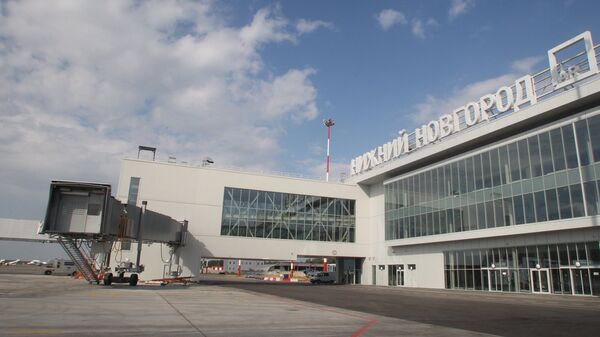 Новый терминал международного аэропорта Стригино в Нижнем Новгороде