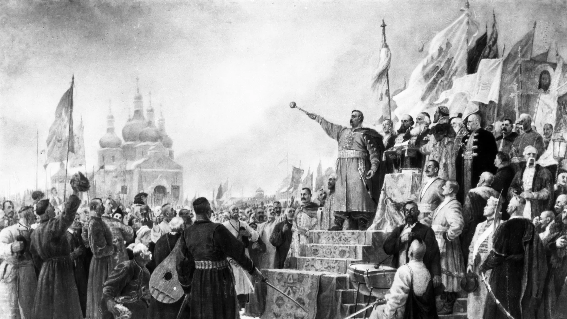 Картина воссоединение украины с россией