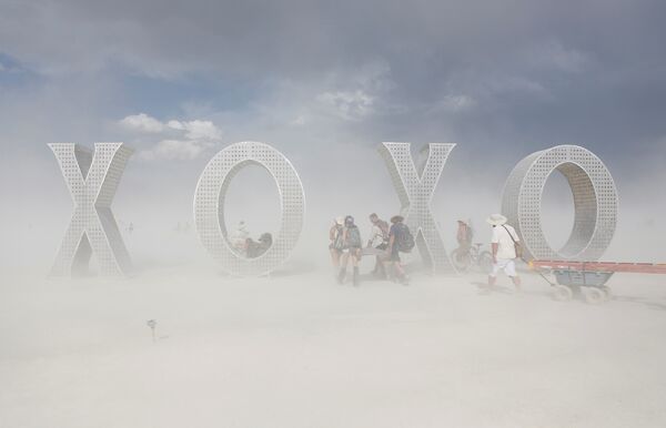 Фестиваль Burning Man в Неваде Фестиваль Burning Man в Неваде