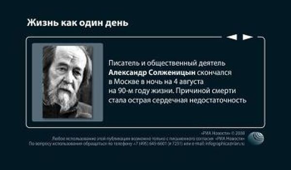 солженицын солженицын