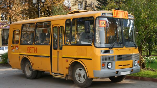 На Ставрополье загорелся туристический автобус с детьми 