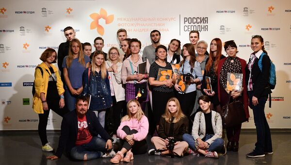 Студенты-фотографы в московском Центре фотографии имени братьев Люмьер. 13 сентября 2017 Студенты-фотографы в московском Центре фотографии имени братьев Люмьер. 13 сентября 2017