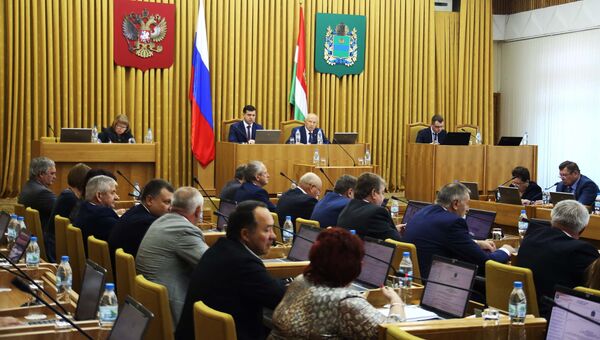 Депутаты Законодательного собрания Калужской области. Архивное фото Депутаты Законодательного собрания Калужской области. Архивное фото