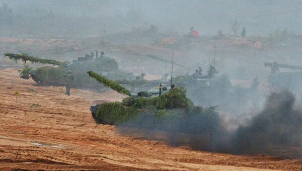 Военная техника во время совместных стратегических учений вооружённых сил России и Белоруссии Запад-2017 Военная техника во время совместных стратегических учений вооружённых сил России и Белоруссии Запад-2017