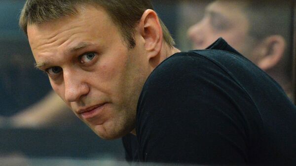 Алексей Навальный на заседании суда об изменении меры пресечения. 19 июля 2013