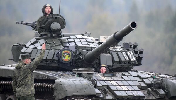 Российско-белорусские военные учения Запад-2017 в Белоруссии. Архивное фото Российско-белорусские военные учения Запад-2017 в Белоруссии. Архивное фото