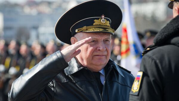 Заместитель командующего Черноморским флотом вице-адмирал Валерий Куликов. Архивное фото Заместитель командующего Черноморским флотом вице-адмирал Валерий Куликов. Архивное фото