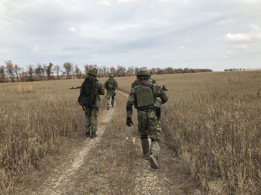 Бойцы разведывательно-штурмового батальона, Донбасс Бойцы разведывательно-штурмового батальона, Донбасс