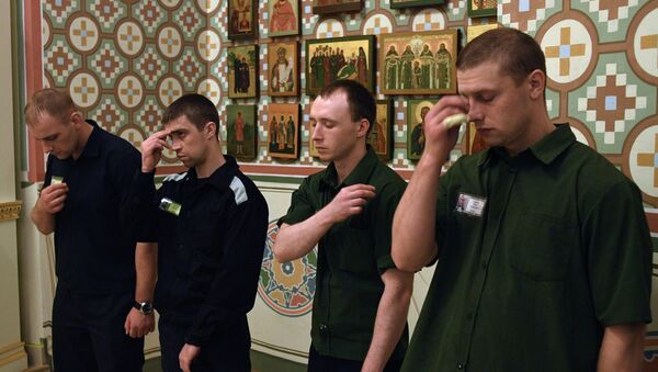 Молебен о совершении правосудия в Бутырской тюрьме Молебен о совершении правосудия в Бутырской тюрьме