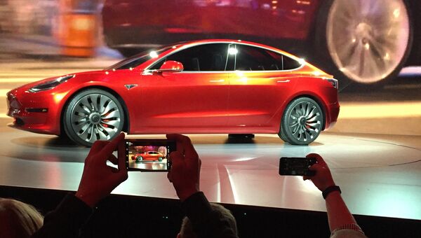 Автомобиль Tesla Motors Model 3 Автомобиль Tesla Motors Model 3