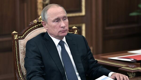 Президент РФ Владимир Путин. Архивное фото Президент РФ Владимир Путин. Архивное фото