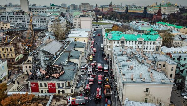 Пожар в здании Музея изобразительных искусств им. А. С. Пушкина. 3 ноября 2017 Пожар в здании Музея изобразительных искусств им. А. С. Пушкина. 3 ноября 2017