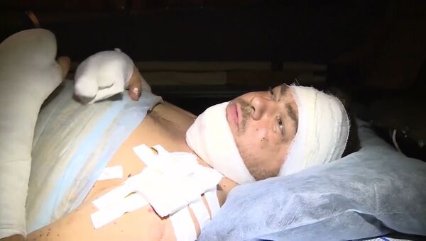 Раненные в Сирии взрывом фугаса российские журналисты рассказали о случившемся Раненные в Сирии взрывом фугаса российские журналисты рассказали о случившемся