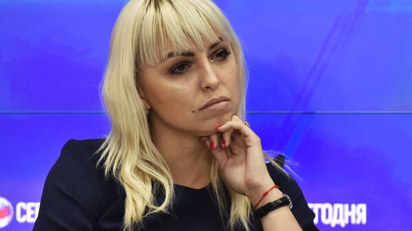 Председатель Украинской общины Крыма Анастасия Гридчина Председатель Украинской общины Крыма Анастасия Гридчина