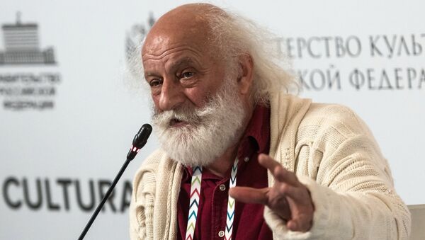 Художественный руководитель Цирка на Фонтанке Вячеслав Полунин на Санкт-Петербургском международном культурном форуме Художественный руководитель Цирка на Фонтанке Вячеслав Полунин на Санкт-Петербургском международном культурном форуме