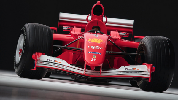 Гоночный болид Ferrari, на котором Михаэль Шумахер выиграл Гран-при Монако Гоночный болид Ferrari, на котором Михаэль Шумахер выиграл Гран-при Монако
