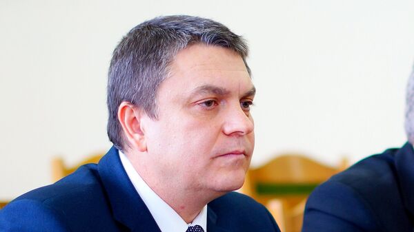 Временно исполняющий обязанности главы Луганской Народной Республики Леонид Пасечник Временно исполняющий обязанности главы Луганской Народной Республики Леонид Пасечник