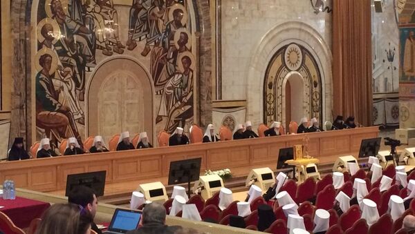 Открытие Архиерейского собора РПЦ. 29 ноября 2017 Открытие Архиерейского собора РПЦ. 29 ноября 2017