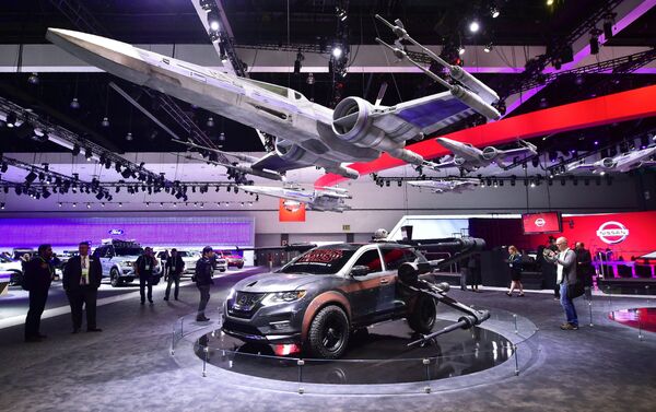 Nissan Rogue на автосалоне в Лос-Анджелесе Nissan Rogue на автосалоне в Лос-Анджелесе