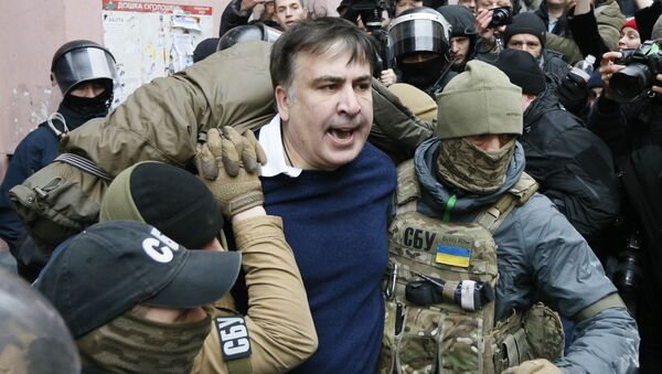 Задержание Михаила Саакашвили сотрудниками СБУ в Киеве, Украина. 5 декабря 2017 Задержание Михаила Саакашвили сотрудниками СБУ в Киеве, Украина. 5 декабря 2017