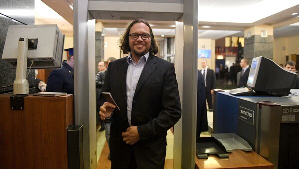Сергей Полонский после заседания Центральной избирательной комиссии РФ. 25 декабря 2017 Сергей Полонский после заседания Центральной избирательной комиссии РФ. 25 декабря 2017