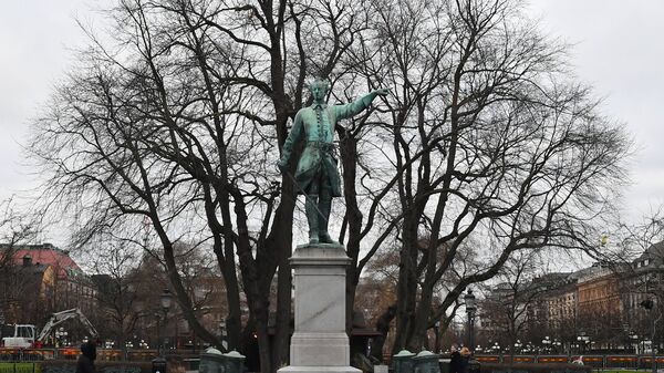 Памятник Карлу XII в Стокгольме Памятник Карлу XII в Стокгольме