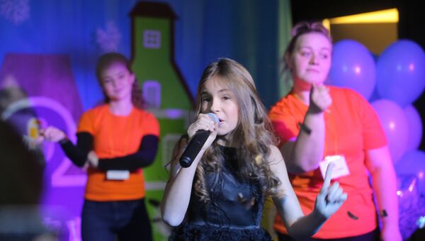 Финалистка проекта Голос. Дети Мария Панюкова. Архивное фото Финалистка проекта Голос. Дети Мария Панюкова. Архивное фото