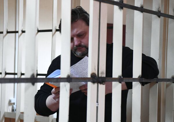 Экс-губернатор Кировской области Никита Белых, обвиняемый во взяточничестве, в Пресненском суде Москвы. 26 января 2018 Экс-губернатор Кировской области Никита Белых, обвиняемый во взяточничестве, в Пресненском суде Москвы. 26 января 2018