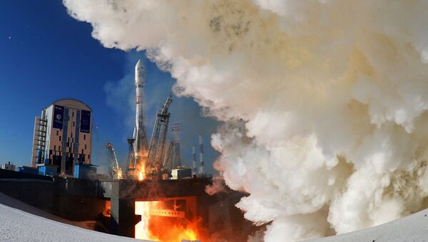 Старт ракеты-носителя Союз-2.1а с КА дистанционного зондирования Земли Канопус-В №3 и №4, и с 9 космическими коммерческими аппаратами с космодрома Восточный. 1 февраля 2018 Старт ракеты-носителя Союз-2.1а с КА дистанционного зондирования Земли Канопус-В №3 и №4, и с 9 космическими коммерческими аппаратами с космодрома Восточный. 1 февраля 2018