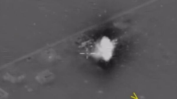 Групповой удар ВС РФ по боевикам Джебхат ан-Нусра* в Идлибе Групповой удар ВС РФ по боевикам Джебхат ан-Нусра* в Идлибе