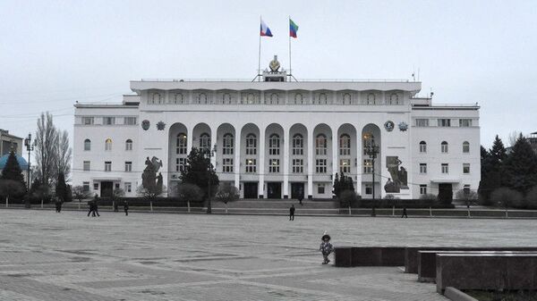 Здание правительства Дагестана в Махачкале