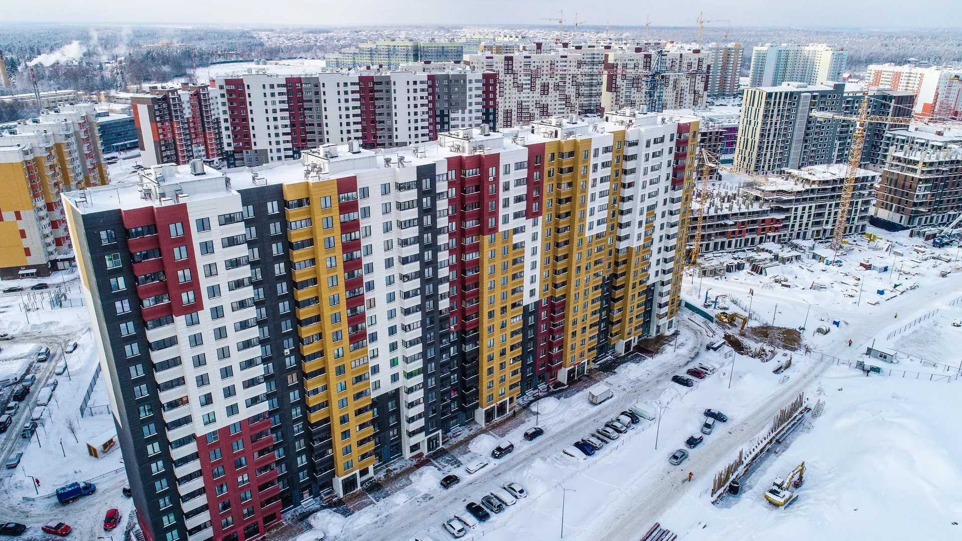 Новостройки в Новой Москве Новостройки в Новой Москве - РИА Новости, 1920, 13.01.2021