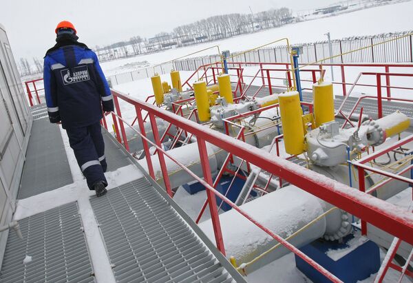 Транзит газа через ГИС Суджа Транзит газа через ГИС Суджа