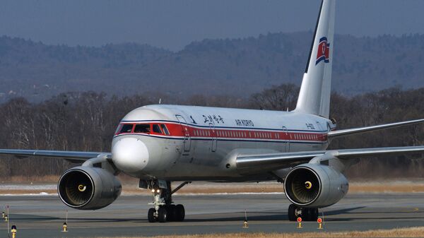 Самолет северокорейской авиакомпании Air Koryo в аэропорту Владивостока Самолет северокорейской авиакомпании Air Koryo в аэропорту Владивостока