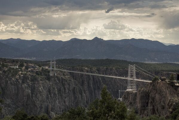 Мост Royal Gorge, США Мост Royal Gorge, США