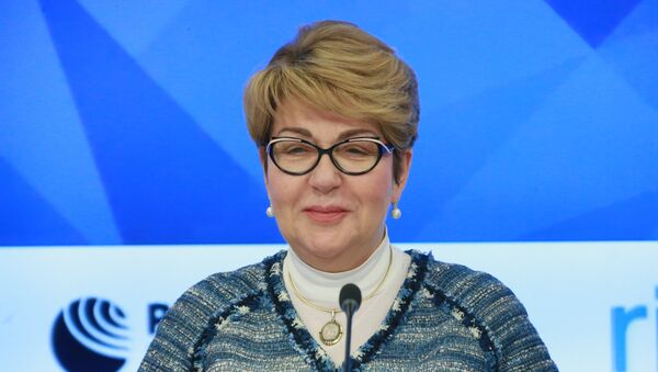 Руководитель Россотрудничества Элеонора Митрофанова. Архивное фото Руководитель Россотрудничества Элеонора Митрофанова. Архивное фото