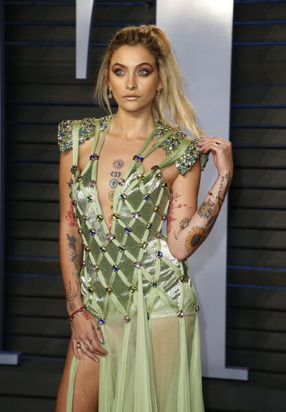 Пэрис Джексон на Vanity Fair Oscar Party. 4 марта 2018 года Пэрис Джексон на Vanity Fair Oscar Party. 4 марта 2018 года