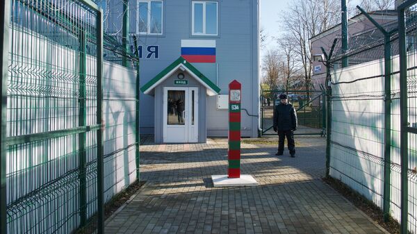 КПП на российской границе КПП на российской границе