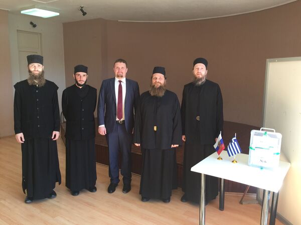 Досрочное голосование в Волосе, Греция. 11 марта 2018 Досрочное голосование в Волосе, Греция. 11 марта 2018