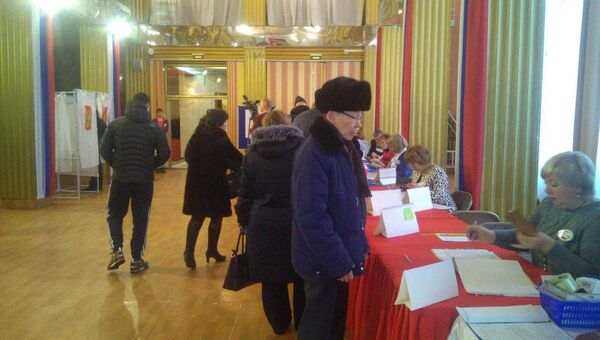 Голосование в Магадане Голосование в Магадане