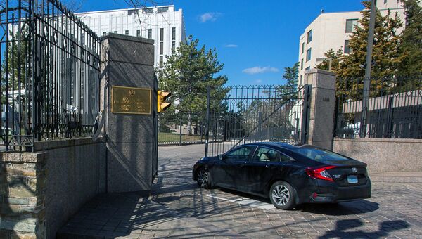 Посольство Российской Федерации в Вашингтоне. Архивное фото Посольство Российской Федерации в Вашингтоне. Архивное фото