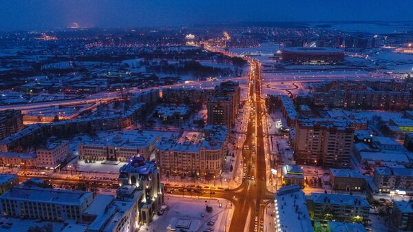 Вид на Саранск. Архивное фото Вид на Саранск. Архивное фото