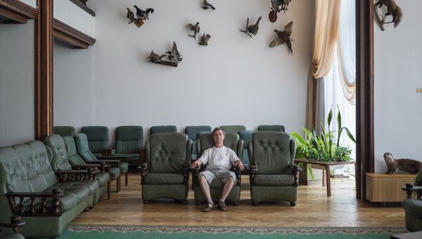 Санаторий «Амра Интернешнл». Абхазия, 2016 год. Автор - Дмитрий Лукьянов.