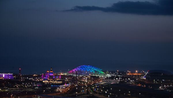 Стадион Фишт в Сочи в преддверии чемпионата мира по футболу 2018 Стадион Фишт в Сочи в преддверии чемпионата мира по футболу 2018