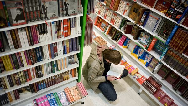 Книжный магазин. Архивное фото Книжный магазин. Архивное фото