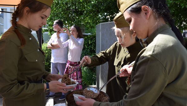 Во время акции Бессмертный полк Во время акции Бессмертный полк
