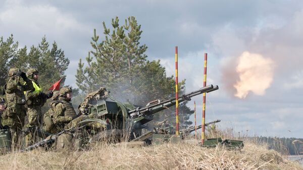 Учения Siil-2018 в Эстонии. Архивное фото Учения Siil-2018 в Эстонии. Архивное фото